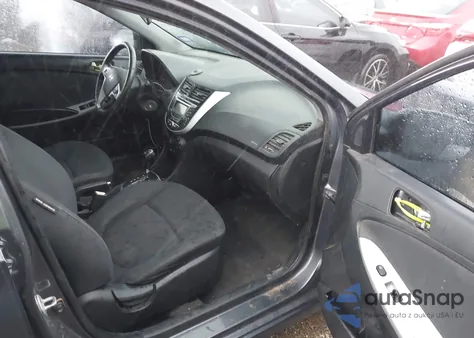 2012 Hyundai Accent Se z USA, uszkodzony, nr VIN KMHCU5AE0CU027605